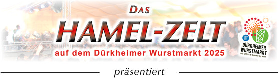 Das HAMEL-ZELT präsentiert