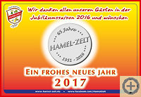 Wir w&uuml;schen allen ein frohes neues Jahr 2017!